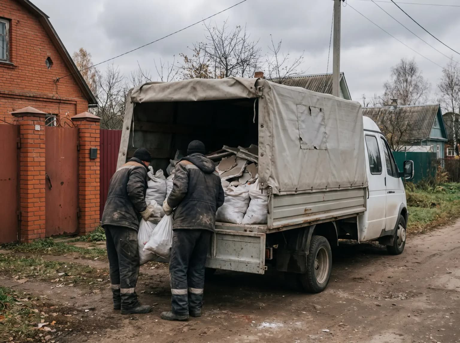 Вывоз мусора Газелью